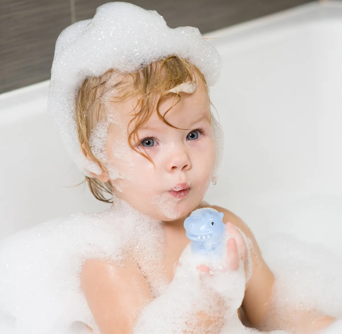 Baby bath toy photography